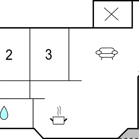 בית נופש Stunning In With Kitchen פולנסלב